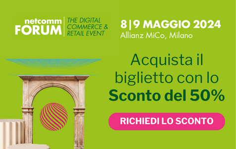 Partecipa al Netcomm Forum con Confcommercio Milano